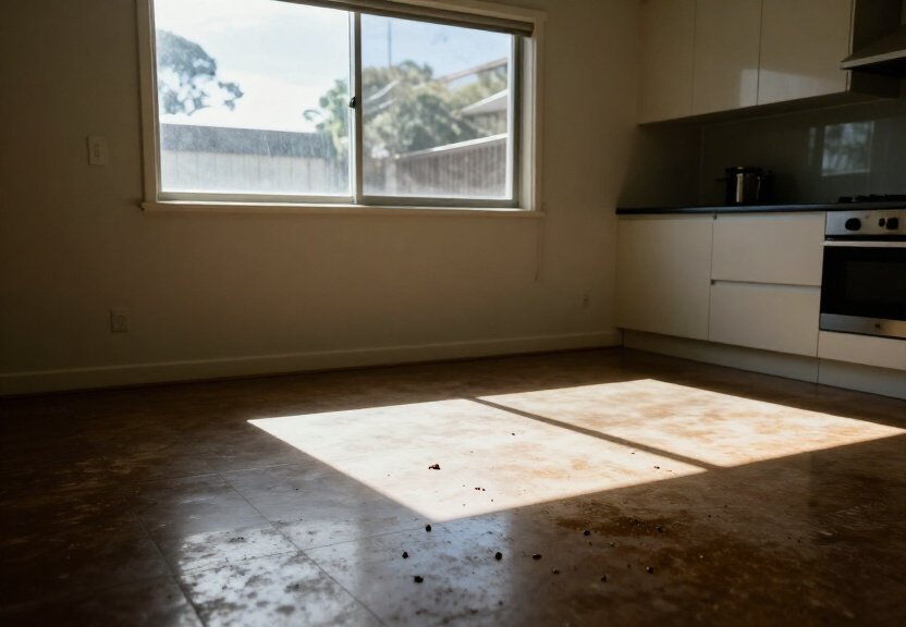 Rodent droppings and damage in a Darling Point heritage home